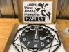 Large Wall Clocks for Living Room Decor 16 inch Silent Modern Wall Clocks Wall Clock Battery Operated Non Ticking Black Wood Decorative Clock Wall for Kitchen Bedroom Office Classroom - Thumbnail 2