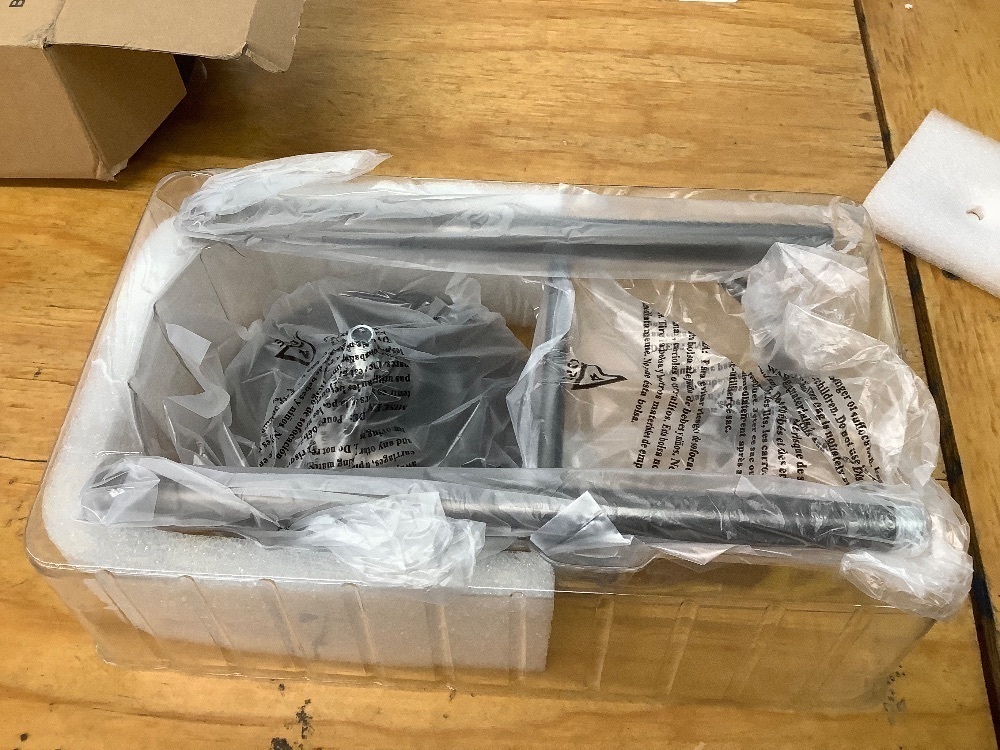 SunnyPoint Deluxe Free Standing Heavy Weighted Toilet Tissue Paper Roll Holder Stand - Image 2 - Lot 3644