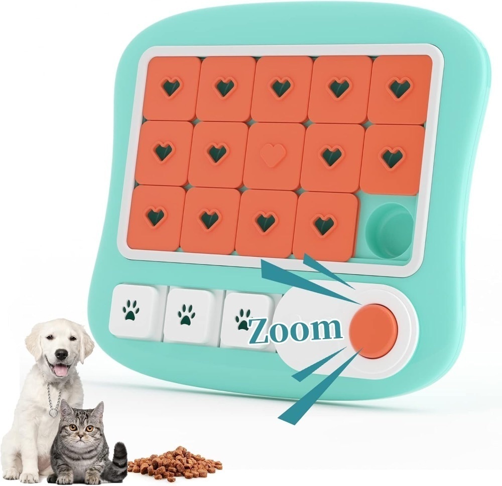 Dog Puzzle Toys,Interactive Treat Puzzle Dog Toy for IQ Training & Mental Stimulating,Treat Puzzle Dispensing with Squeaky Design for Large Medium Small Smart Dogs - Image 1 - Lot 3653