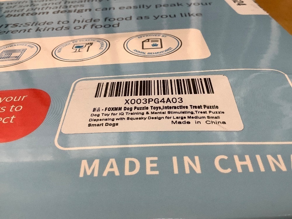 Dog Puzzle Toys,Interactive Treat Puzzle Dog Toy for IQ Training & Mental Stimulating,Treat Puzzle Dispensing with Squeaky Design for Large Medium Small Smart Dogs - Image 5 - Lot 3653