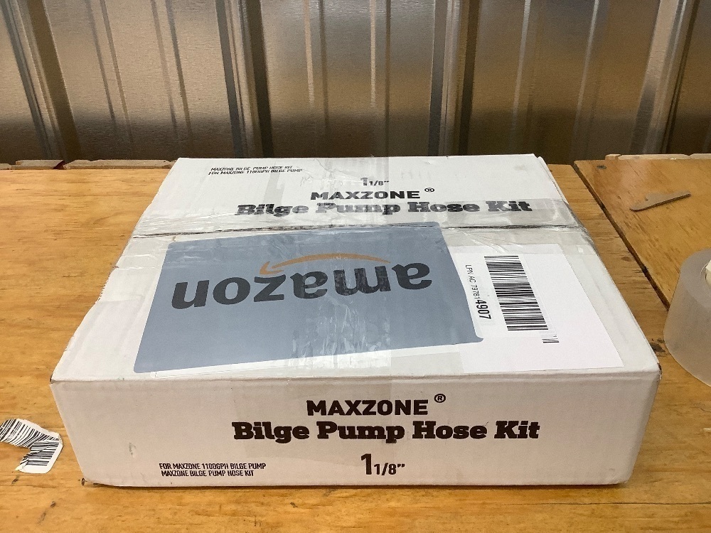 Bilge Pump Installation Kit Bilge Pump Hose Plumbing Kit | 6 FT Premium Quality Kink-free Flexible PVC Hose | Includes 2 Hose Clamps and Thru-Hull Fitting (1/8 Inch) - Image 3 - Lot 3659