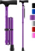 HONEYBULL Walking Cane Stick for Men & Women - Foldable, Adjustable, Collapsible, Heavy Duty, with Travel Bag | Walking Sticks, Folding Canes for Seniors & Adults - Thumbnail 1