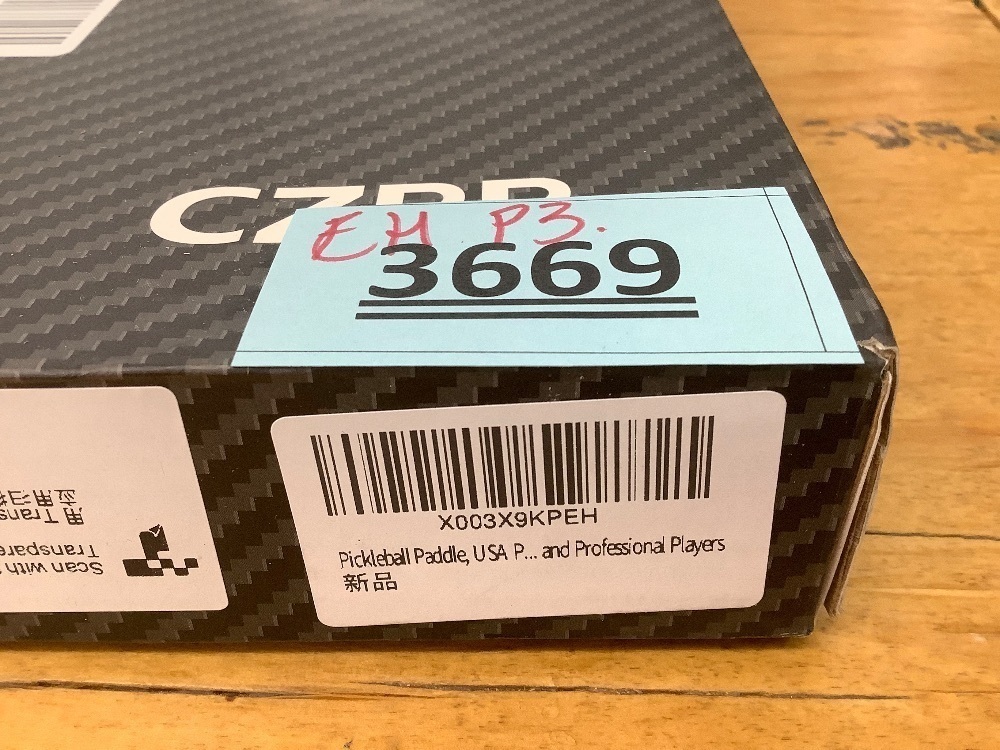 Pickleball Paddle - Image 3 - Lot 3669