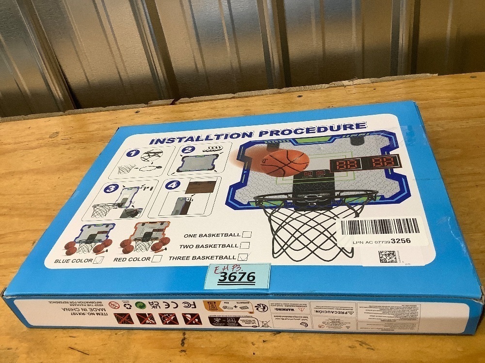 Indoor Basketball Hoop for Kids - Image 3 - Lot 3676