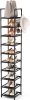 LANTEFUL Tall Narrow Shoe Rack for Entryway, 10-Tier Sturdy Metal Shoe Shelf - Thumbnail 1