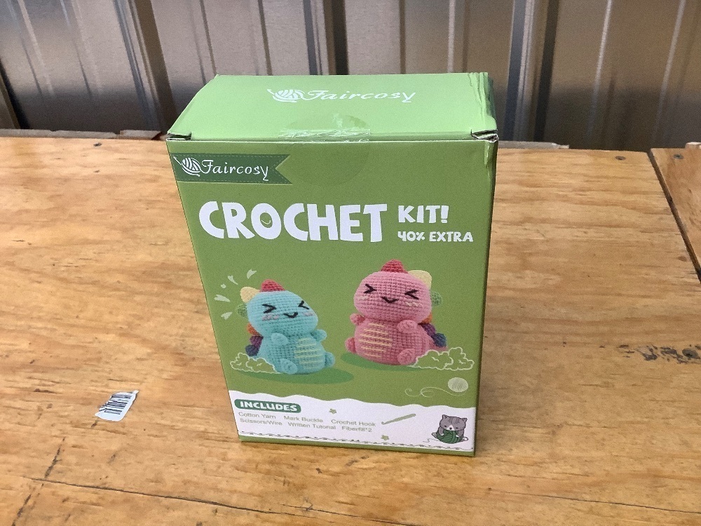 Faircosy Dinosaur Crochet Kit for Beginners - Image 3 - Lot 3693