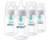 Philips Avent Anti-Colic Baby Bottle with AirFree Vent, 9oz, with Flow 2 Nipples, 1m+, 4pk, Clear, SCY703/04 - Thumbnail 1