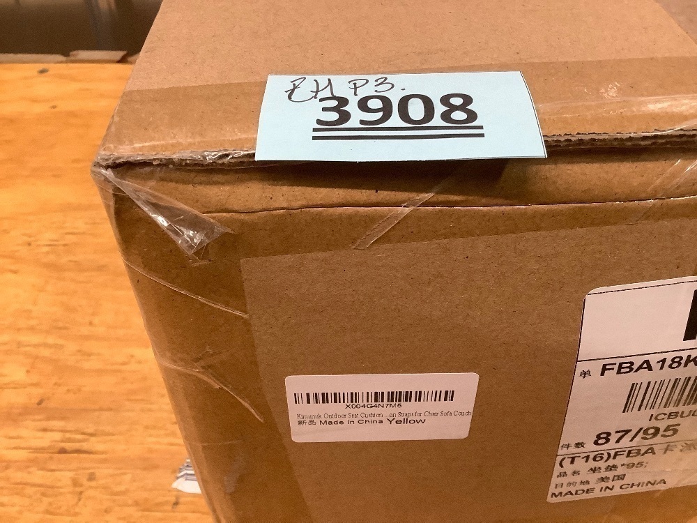 Outdoor Seat Cushion Set 22 L X 22 W X 4 H - Image 3 - Lot 3908