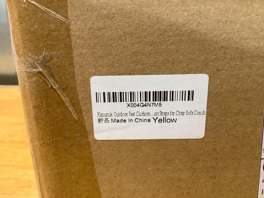 Outdoor Seat Cushion Set 22 L X 22 W X 4 H - Image 4 - Lot 3908