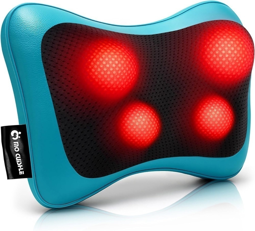 Mo Cuishle Electric Shiatsu Back Massager with Heat - Powerful 3D Kneading for Neck, Shoulder, Lower Back Pain Relief - Ergonomic Design for Home, Office, & Car - Gifts for Women, Men, Mom & Dad - Image 1 - Lot 3924