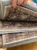 2x10 Runner Rug Machine Washable Brown Hallway - Thumbnail 4