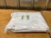 Full Black Out White Window Curtain Panels 105 Inches Long 2 Panels Set - Thumbnail 2