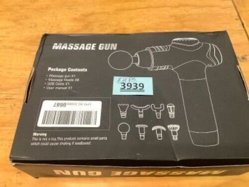 Massage Gun - Lot 3939