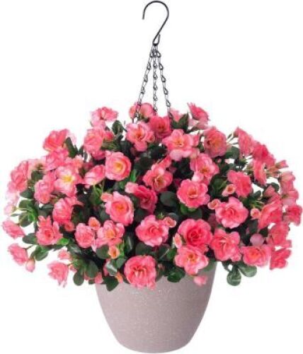 Artificial Fake Hanging Outdoor Flowers Plants - Lot 3941