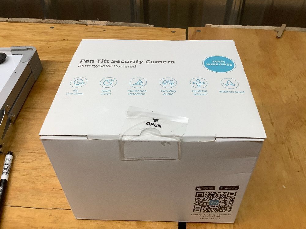 Solar Camera Outdoor Wireless, 2K Color Night Vision, Security Cameras Wireless Outdoor with 360°View, 4X Zoom, Battery Powered, 2.4GHz WiFi Solar Camera, PIR Alarm, IP65 Weatherproof - Image 2 - Lot 3954