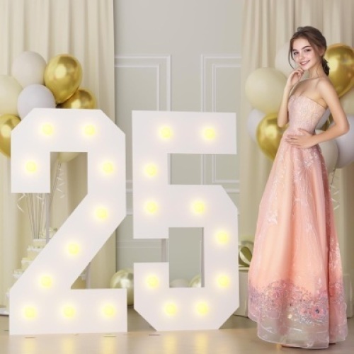 Bugame 4FT 25 Marquee Number - Lot 3958