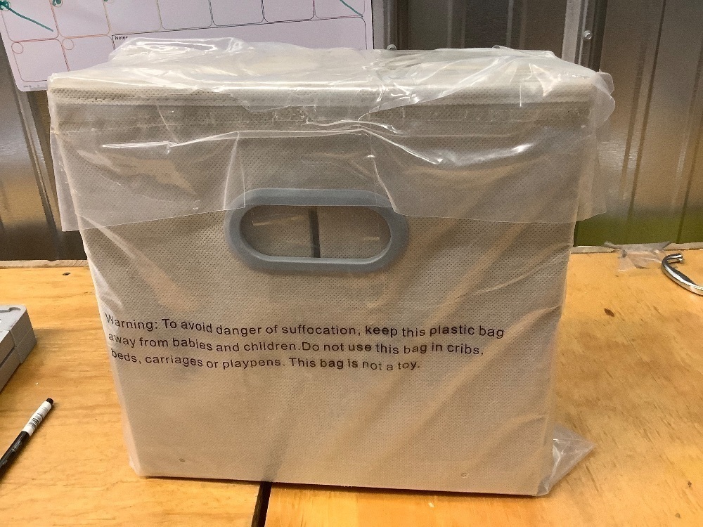 MAX Houser Fabric Cloth Storage Bins - Image 2 - Lot 3962