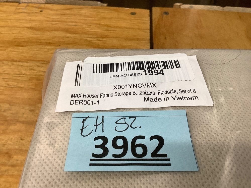 MAX Houser Fabric Cloth Storage Bins - Image 4 - Lot 3962