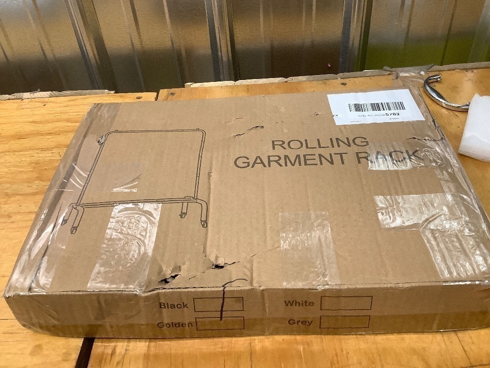 Metal Clothing Rack - Image 3 - Lot 3963