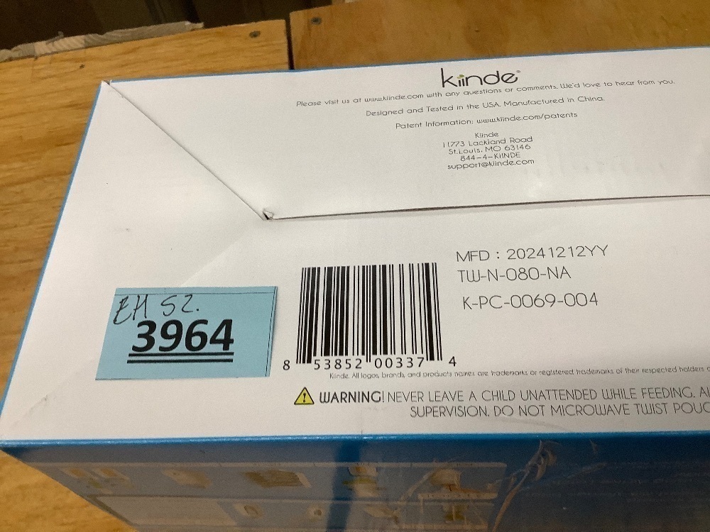 Twist Pouch Direct-Pump Direct-Feed Twist Cap Breast Milk Storage Bags for Pumping, Freezing, Heating and Feeding, Pre-Sterilized, 6 Ounce, pack of 80 - Image 5 - Lot 3964