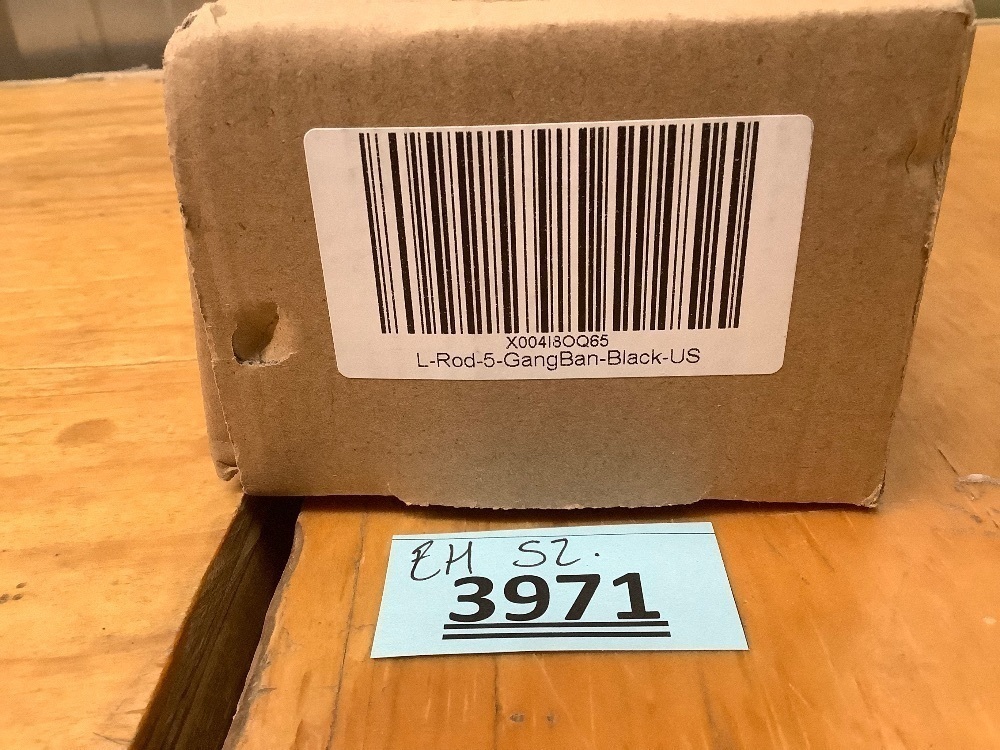 Stretchable 304 Stainless L Shaped Bathroom Bathtub Corner Shower Curtain Rod Rack (Black 24"-69" x 24"-85", Maximum size 114''), Drill Free Install, for Bathroom,Clothing Store,Private space - Image 4 - Lot 3971