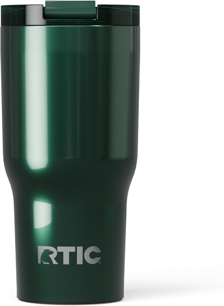 RTIC 20oz Essential Tumbler with Lid, Insulated, Stainless Steel, Metal, Double Wall Vacuum-Insulation, Ceramic Lined, Travel Cup - Image 1 - Lot 4080