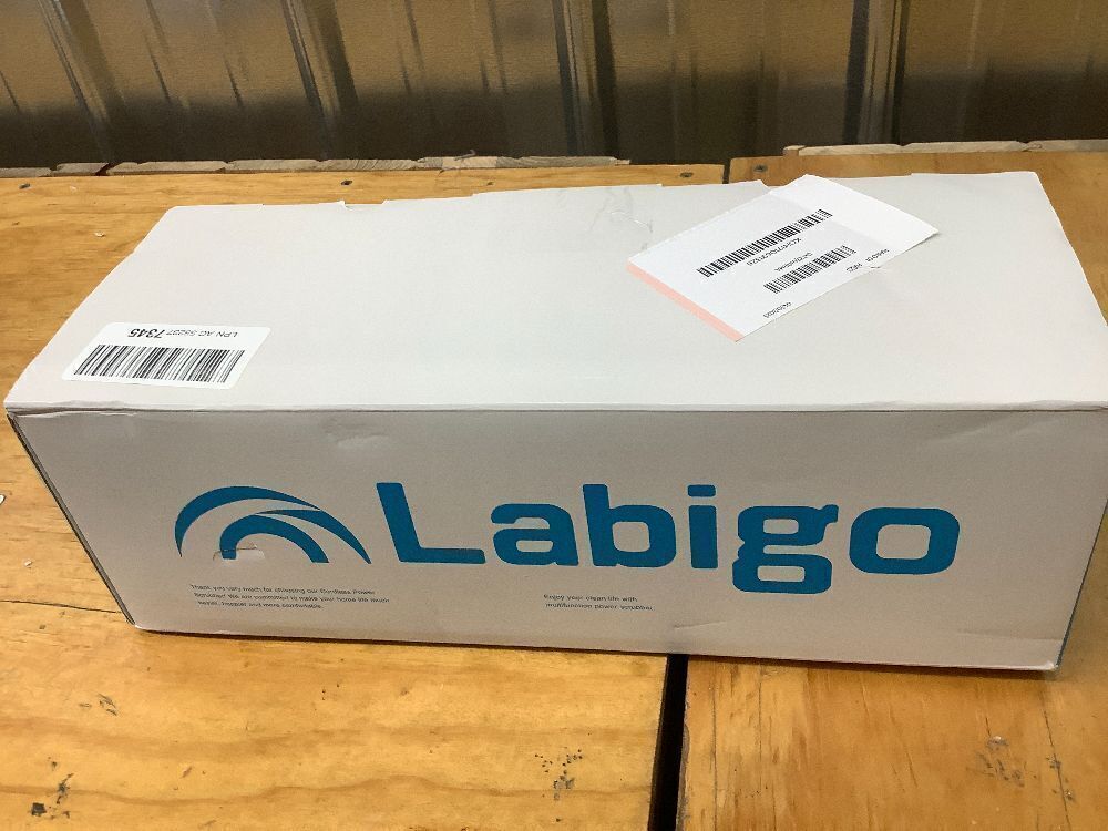 LABIGO Electric Spin Scrubber LA1 Pro, Cordless Spin Scrubber with 4 Replaceable Brush Heads and Adjustable Extension Handle, Power Cleaning Brush for Bathroom Floor Tile (White) - Image 4 - Lot 4111