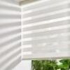 Persilux Cordless Zebra Blinds 26.2x72 Cream - Thumbnail 1