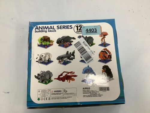 MJDDJA Animal Series Building Blocks - Lot 4403