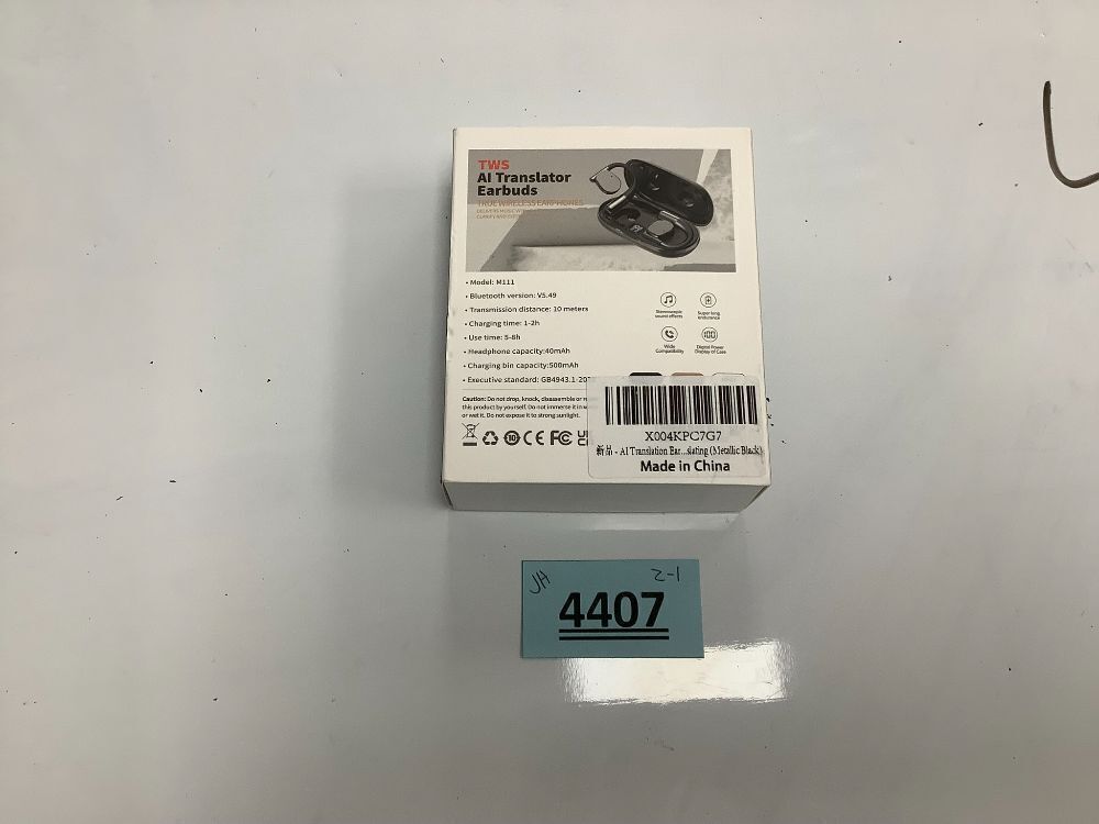 TWS AI Translator Earbuds - Image 3 - Lot 4407