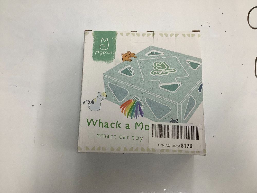 Migipaws Interactive Whack-A-Mole Cat Toy, USB Rechargeable - Image 3 - Lot 4410