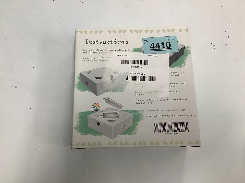 Migipaws Interactive Whack-A-Mole Cat Toy, USB Rechargeable - Image 4 - Lot 4410