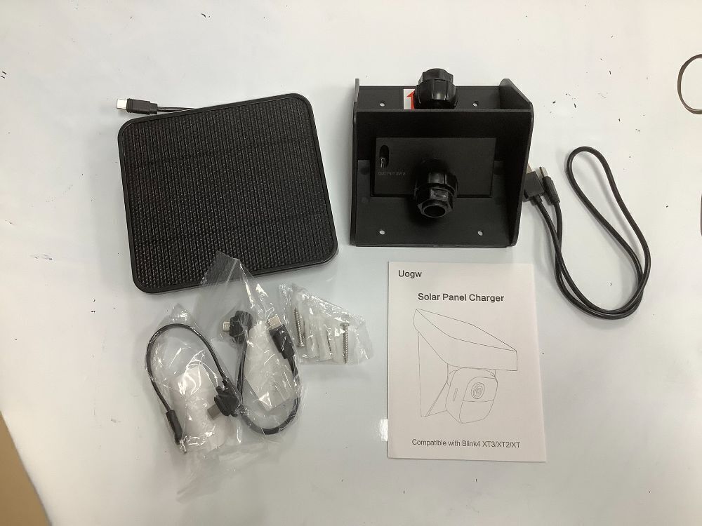 Uogw Solar Panel Charging Mount Compatible with Blink Outdoor - Image 2 - Lot 4413