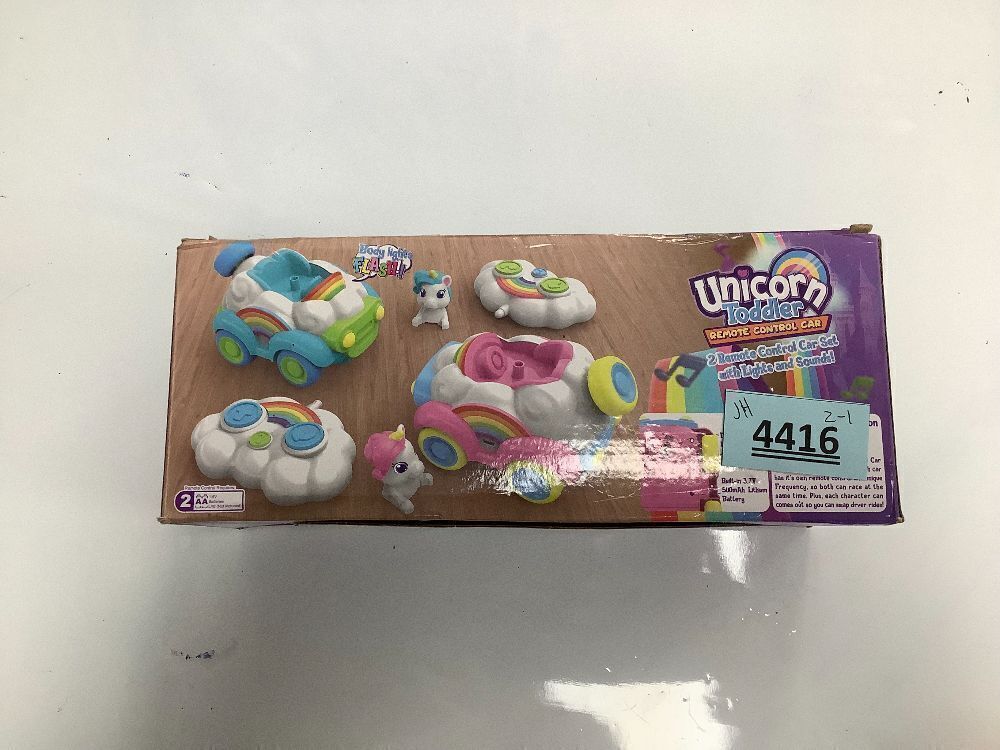 HopeRock Unicorn Toys Remote Control Cars (Set of 2) - Image 4 - Lot 4416