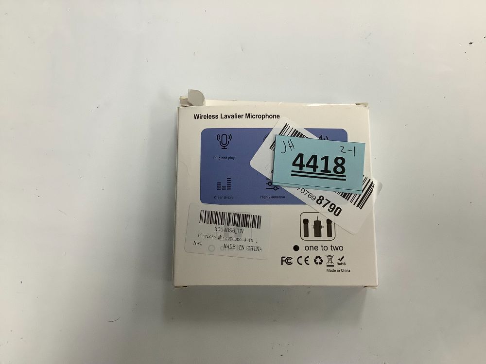 MAYBESTA Wireless Mini Microphone - Image 4 - Lot 4418