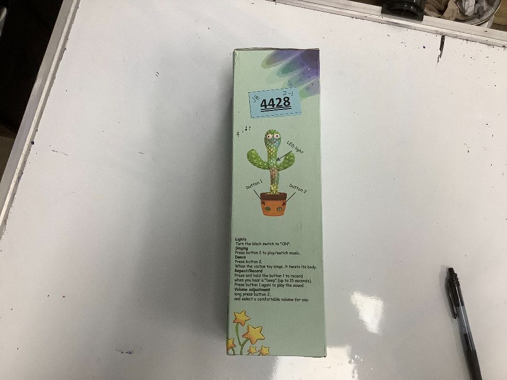 Talking Cactus Toy That Talks Back - Image 1 - Lot 4428