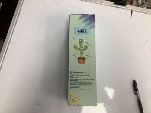 Talking Cactus Toy That Talks Back - Lot 4428