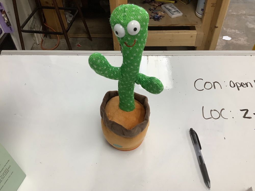 Talking Cactus Toy That Talks Back - Image 3 - Lot 4428