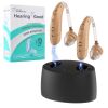 Hearing Aids for Seniors, Hearing Aids Rechargeable with Noise Cancelling and Volume Control - Thumbnail 1