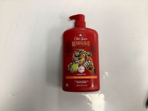 Old Spice Wild Bearglove Scent Body Wash For Men - 30 FZ - Lot 4432