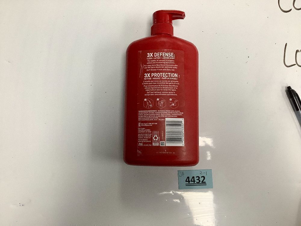Old Spice Wild Bearglove Scent Body Wash For Men - 30 FZ - Image 2 - Lot 4432