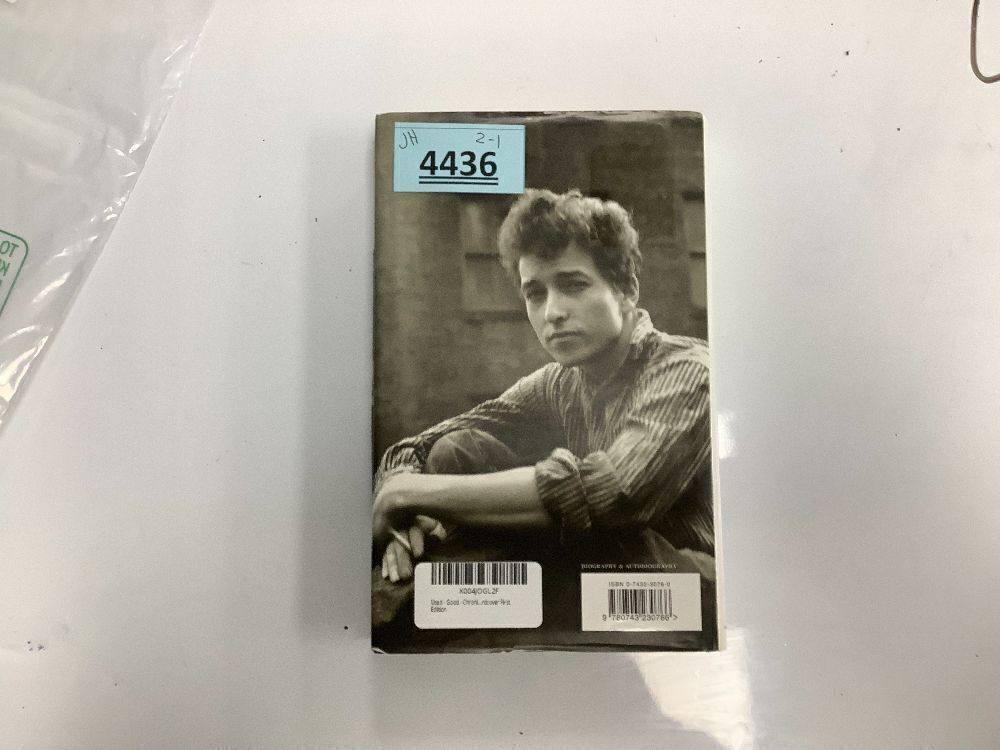 Bob Dylan Chronicles Vol. 01 - Image 2 - Lot 4436