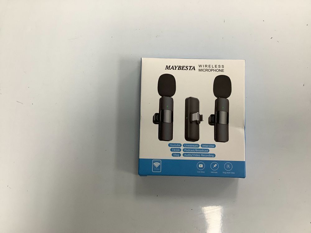 MAYBESTA Wireless Lavalier Microphone - Image 2 - Lot 4443