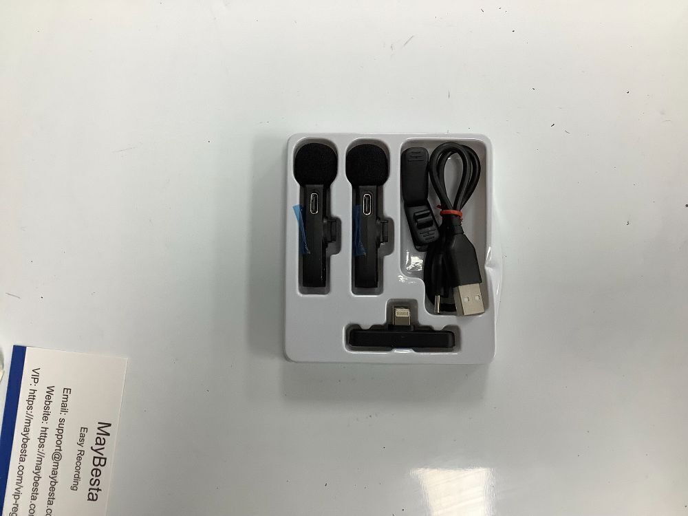 MAYBESTA Wireless Lavalier Microphone - Image 4 - Lot 4443