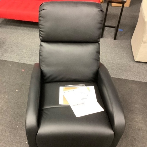 Faux Leather Reclining Chair - Lot 116