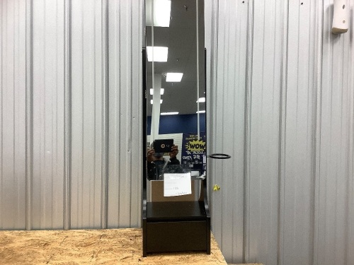 Standing Full Length LED Mirror Jewelry Armoire w/Interior & Exterior Lights - Lot 133