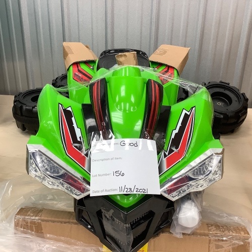 12V Kids Battery Powered Electric 4-Wheeler Quad ATV Ride-On Toy - Lot 156