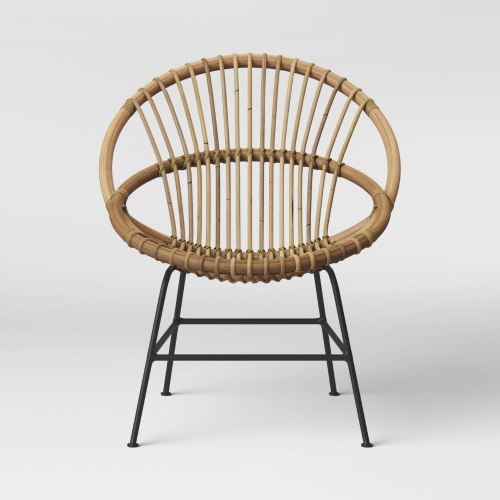 Barbet Rattan Papasan Chair - Lot 181