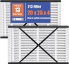213 Replacement Filter Compatible with Aprilaire Whole House Air Purifiers 1210, 1620, 2120, 2200, 2210, 2216, 3210, 4200, 20x25x4 Furnace Air Filter - Thumbnail 1