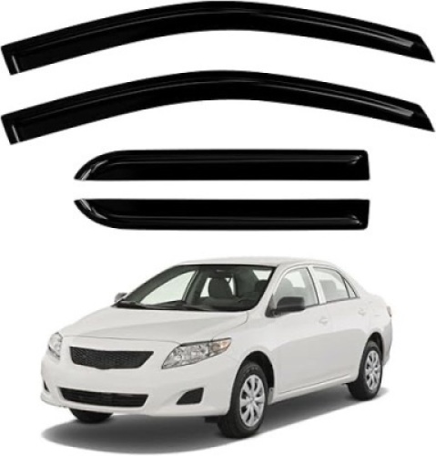 Window Rain Guards Compatible with 2009-2013 Toyota Corolla - Lot 3345